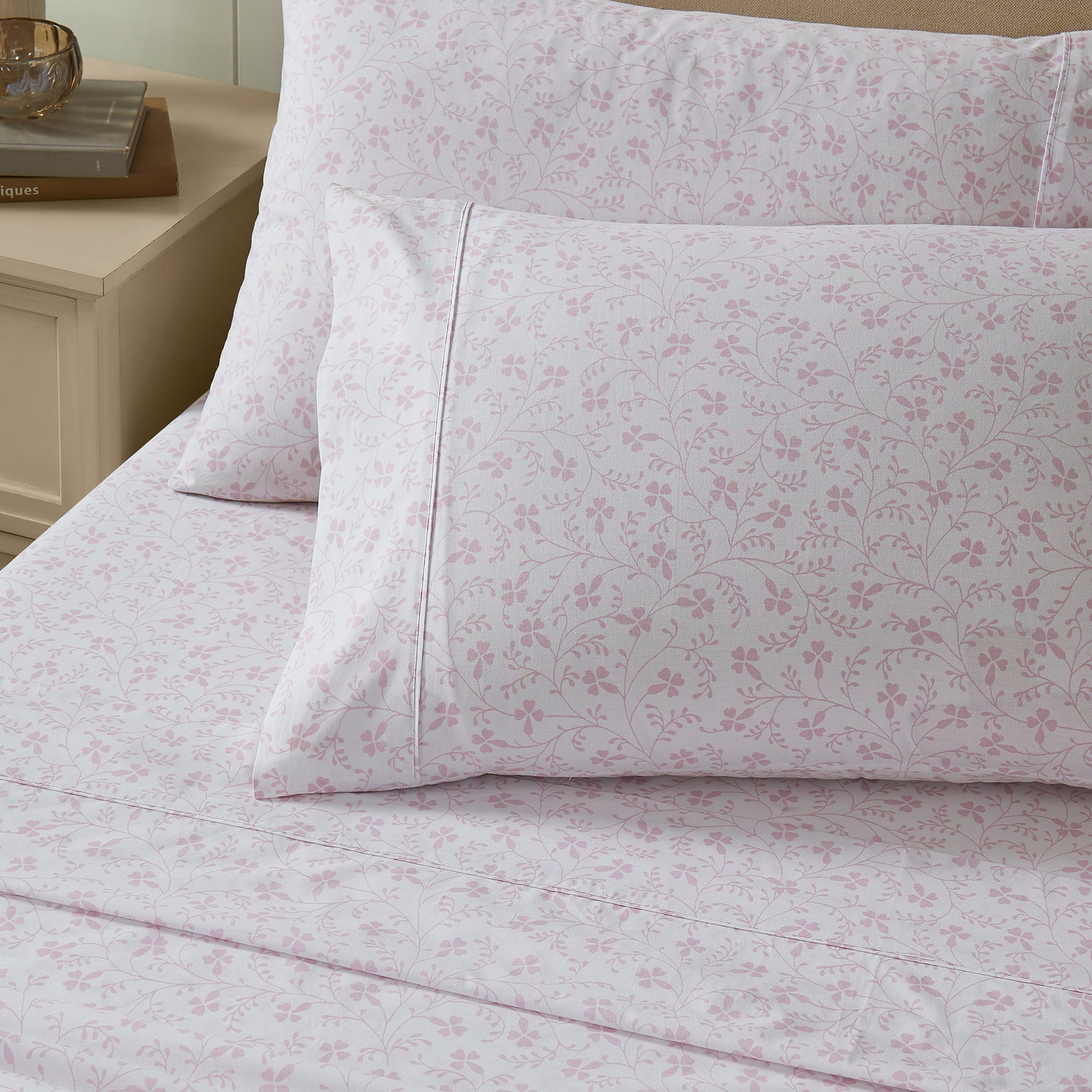LAURA ASHLEY CAMPION SHEET SET - PINK