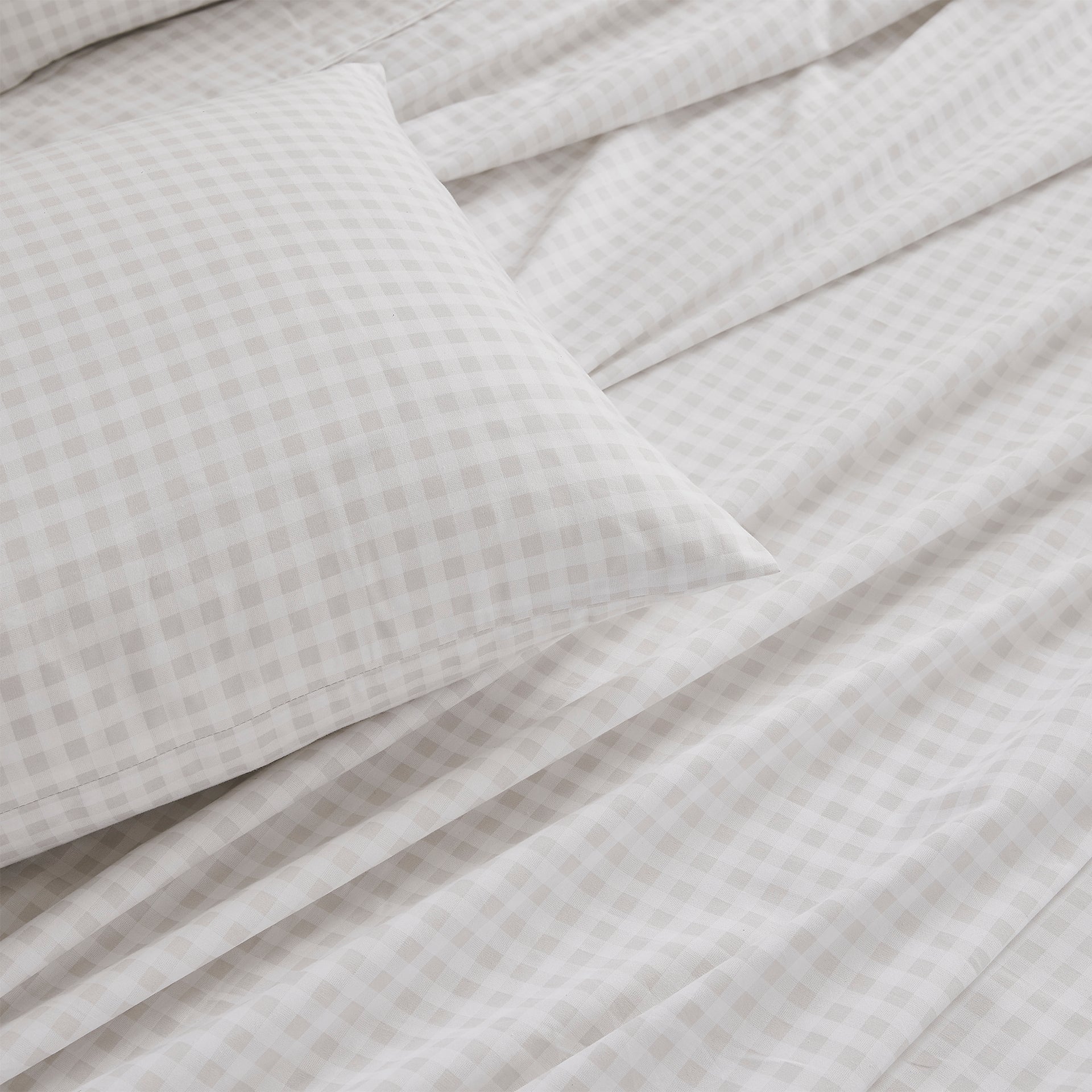 LAURA ASHLEY GINGHAM SHEET SET