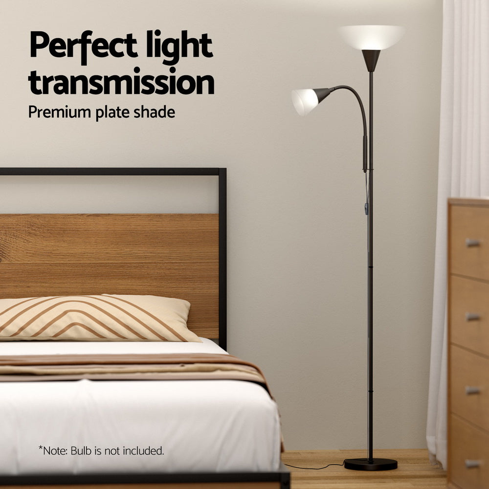 Artiss Floor Lamp Mother and Child Modern Home Living Room Office Reading Black Big Bedding Australia