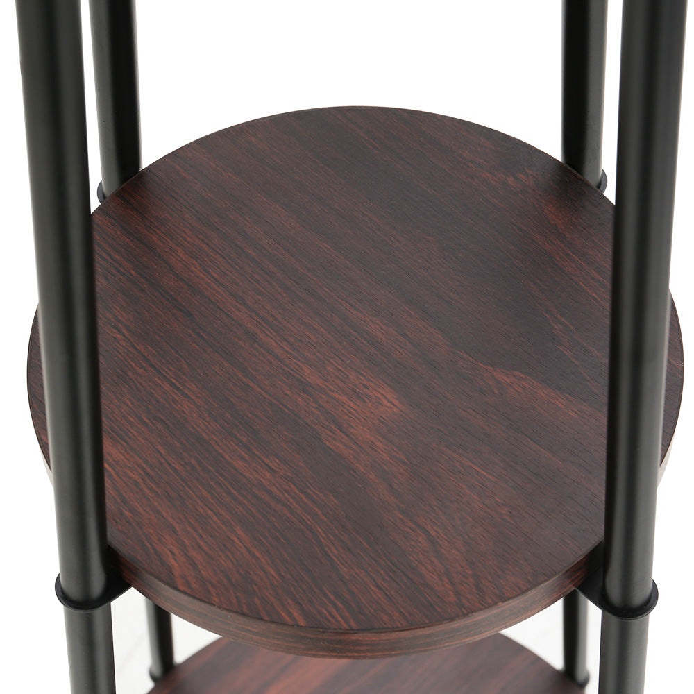 Artiss Floor Lamp 2 Tier Shelf Storage LED Light Stand Home Living Room Upright Big Bedding Australia