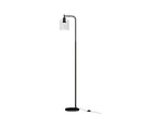 Floor Lamp Light Stand Modern Home Living Room Office Reading Glass Shade Black ARTISS