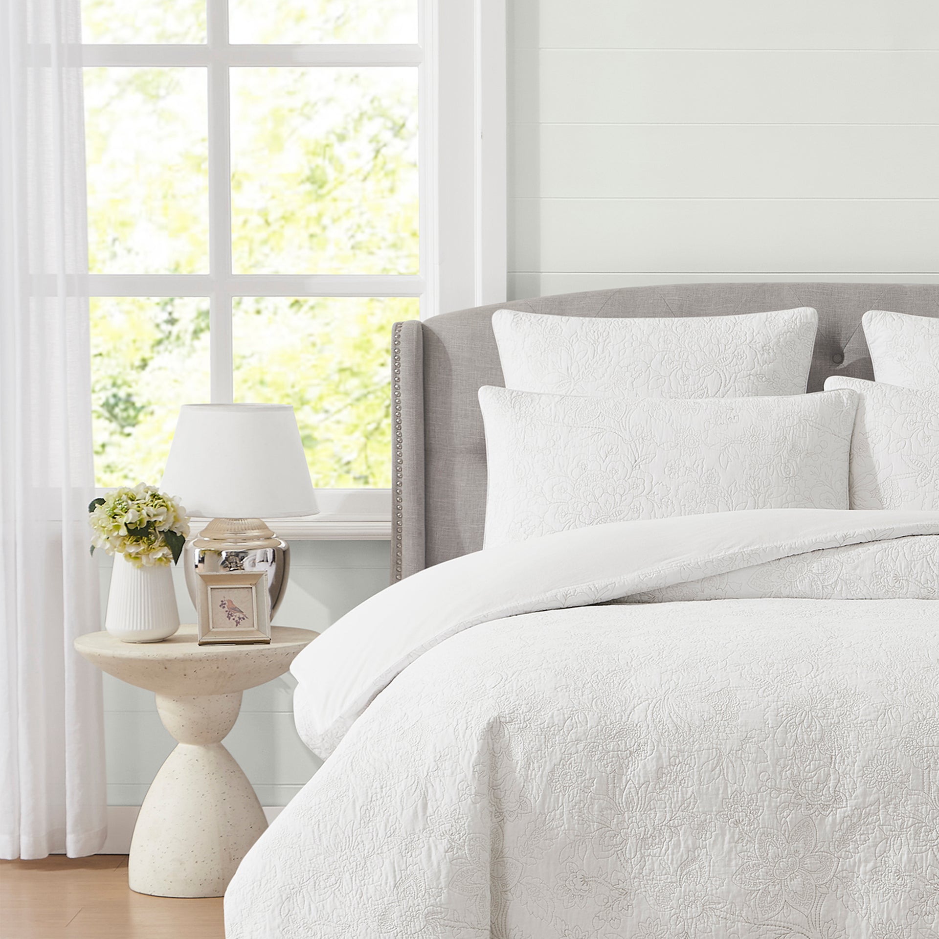 LAURA ASHLEY TRAILING LAURI QUILT COVER SET