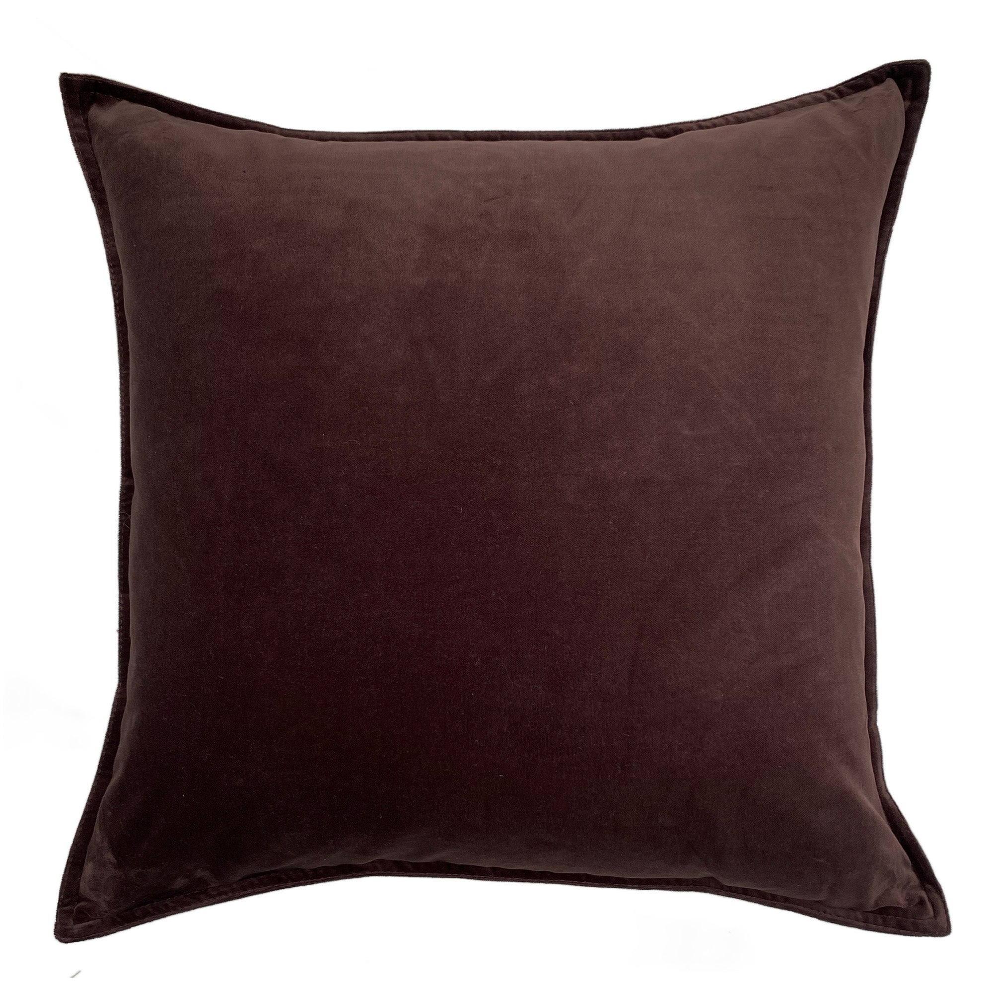 ZAAB | LUDO BLACK 50X50CM COTTON VELVET INDOOR CUSHION ZAAB
