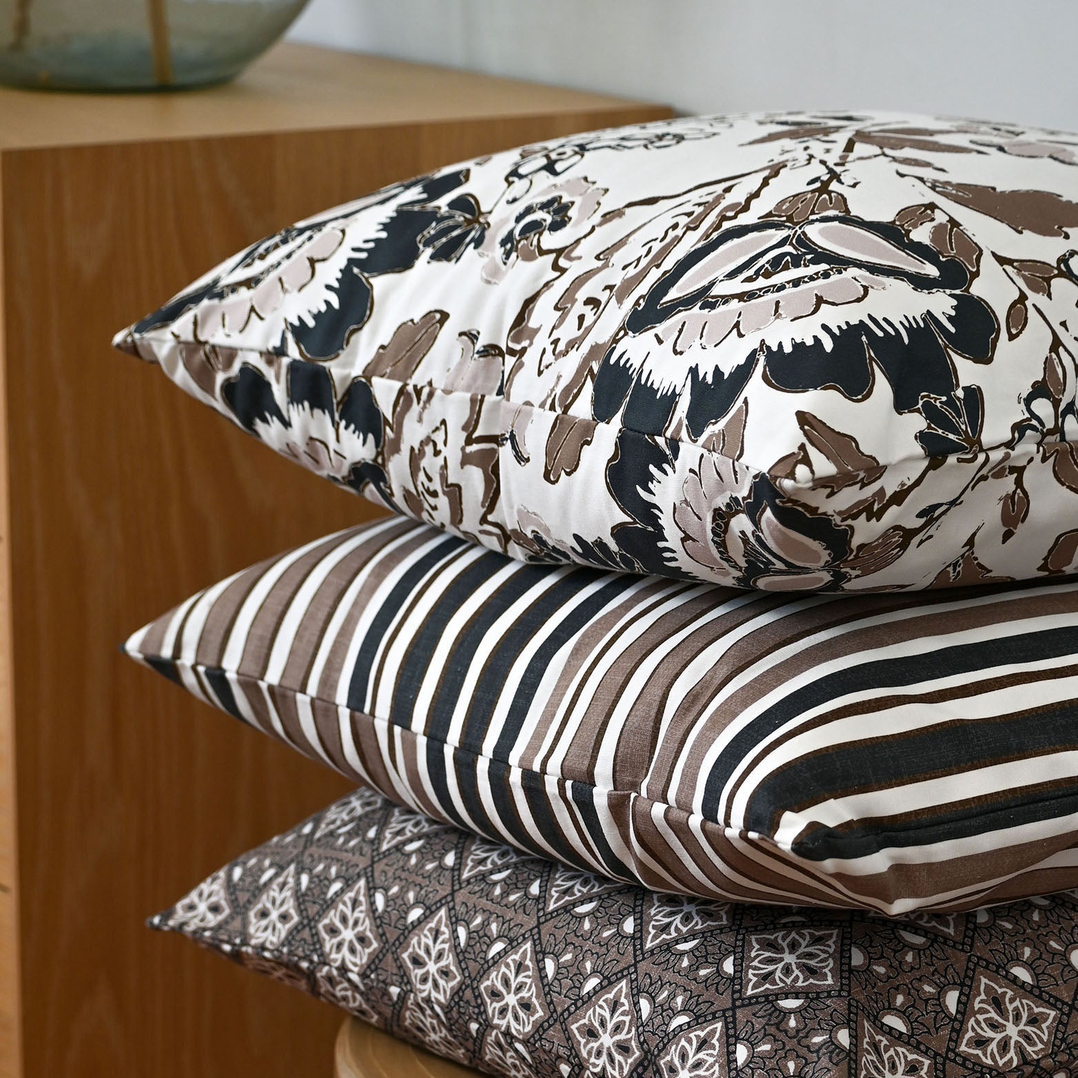 ZAAB | LUND  50X50 COTTON DOUBLE PRINTED INDOOR CUSHION ZAAB