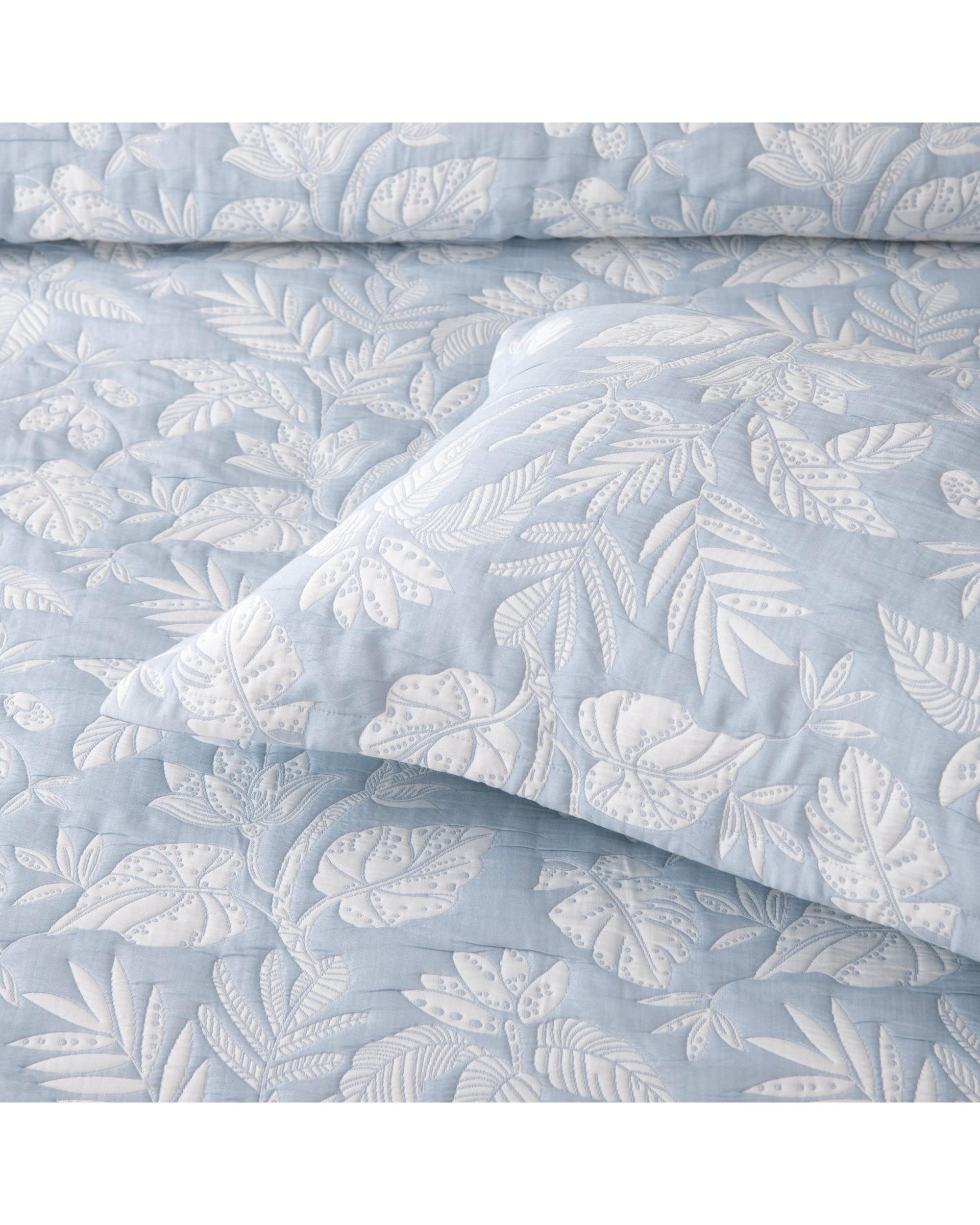 Bianca Bedding Laurieton Bedspread Set - BLUE