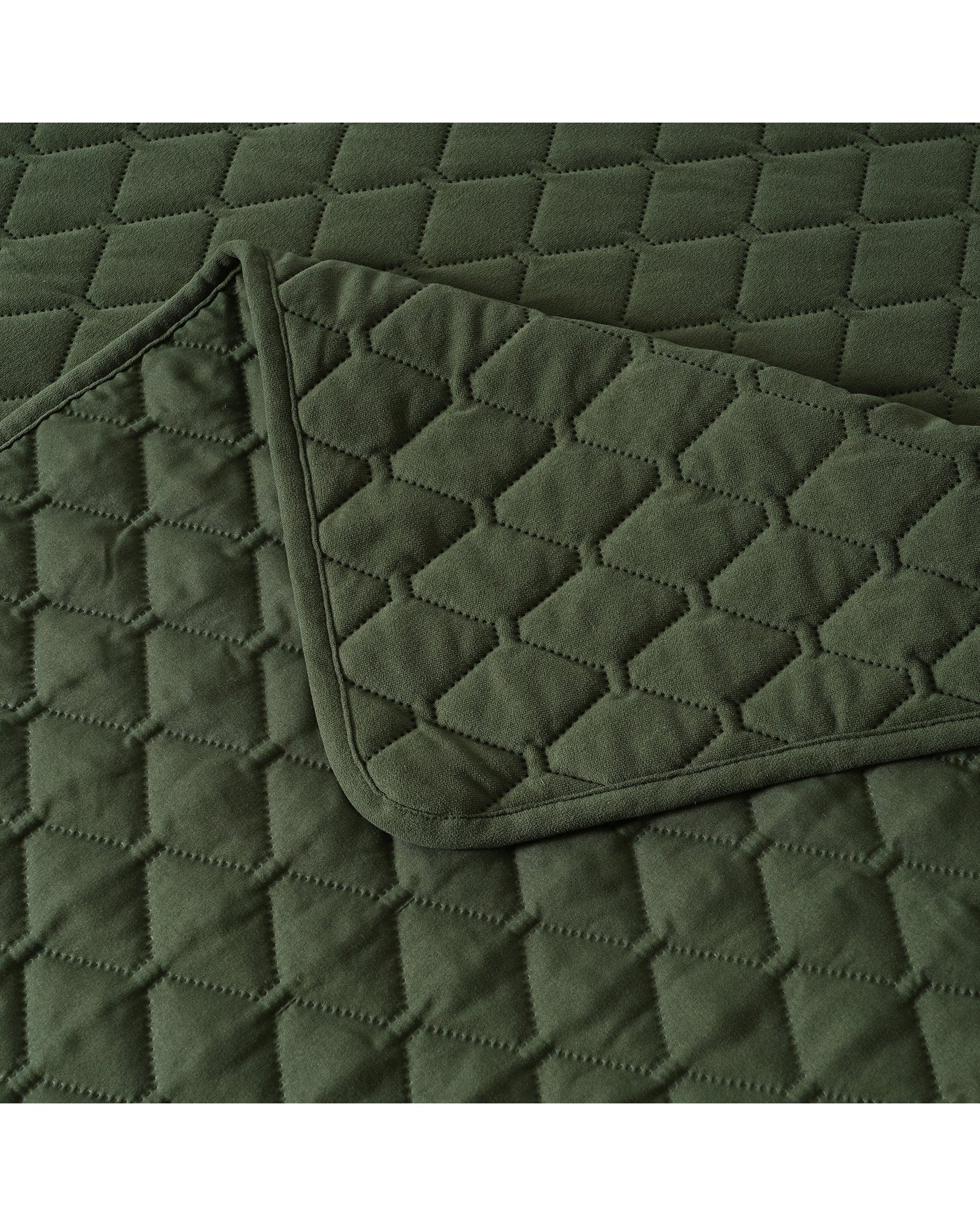 Bianca Bedding LESTER White Polyester Coverlet Set Bianca Bedding