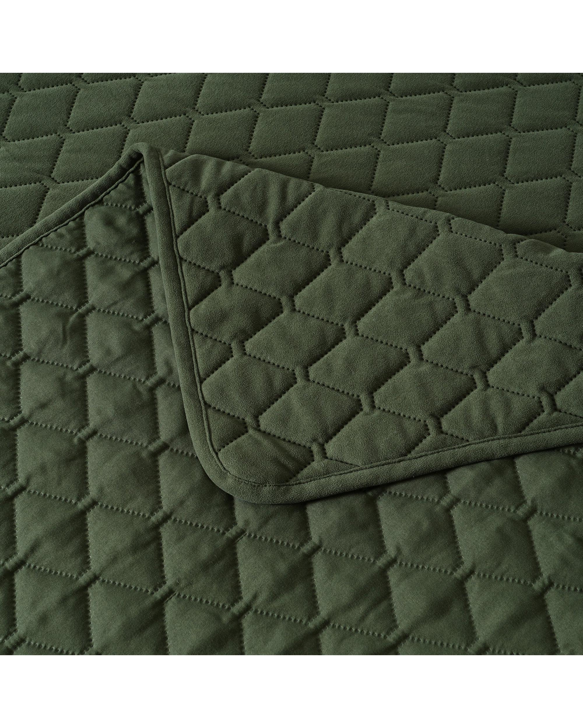 Bianca Bedding LESTER White Polyester Coverlet Set Bianca Bedding