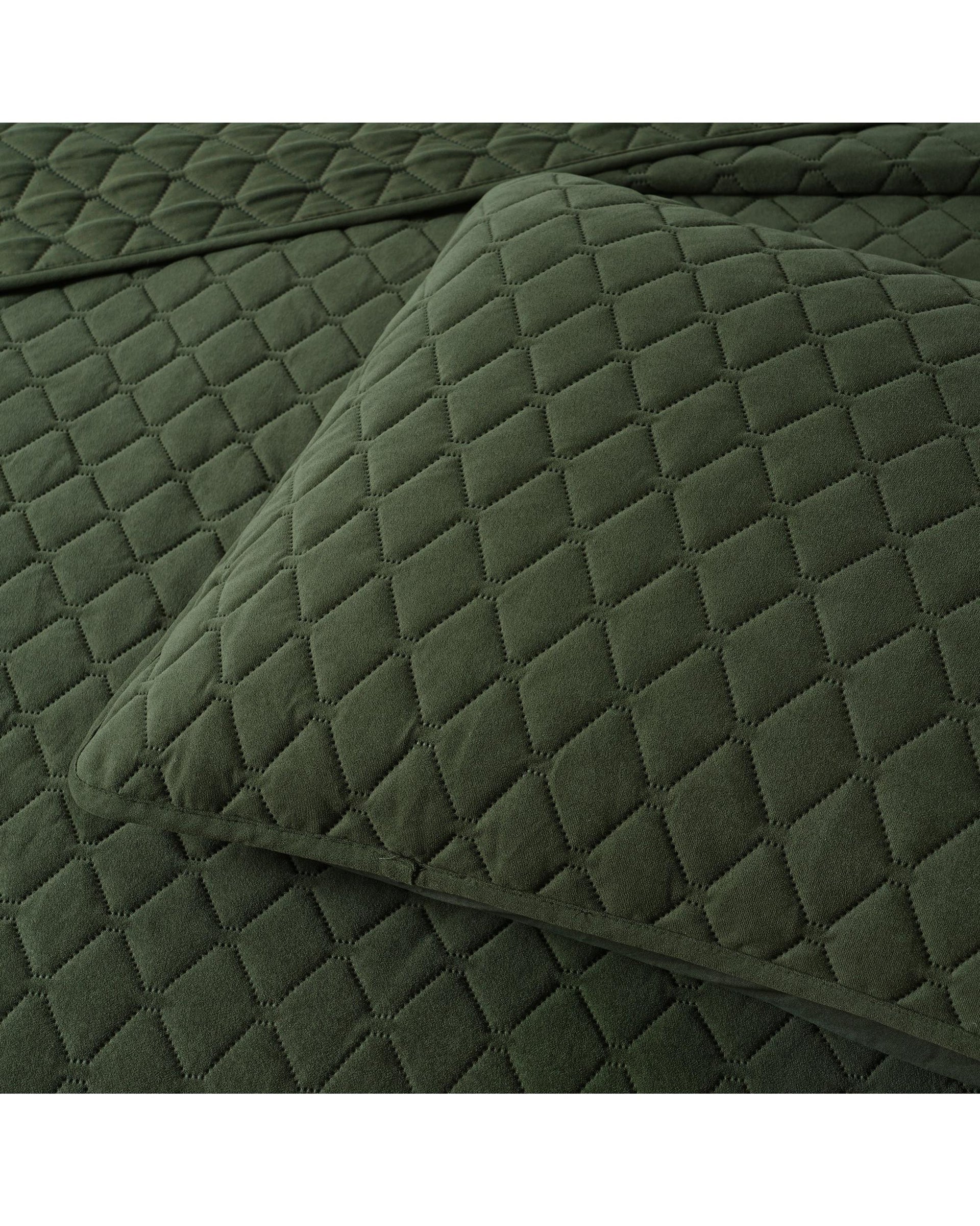 Bianca Bedding LESTER White Polyester Coverlet Set Bianca Bedding