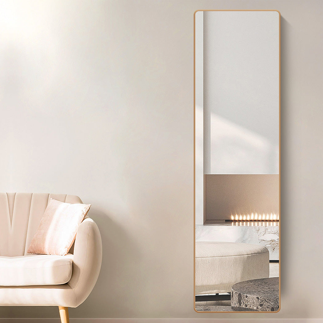 Yezi Wall Mounted Full Length Mirror La Bella