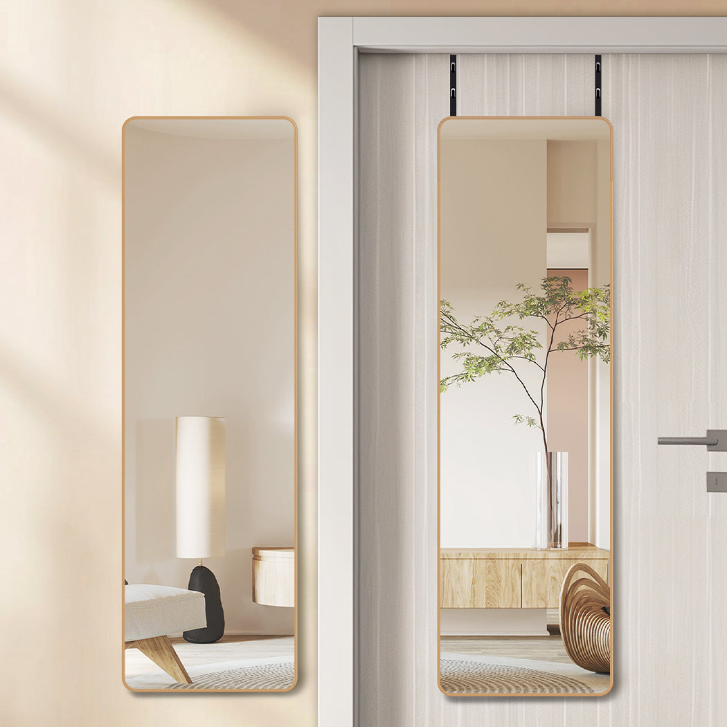 Yezi 120cm Wall Mounted Full Length Mirror Door Hanging Big Bedding Australia
