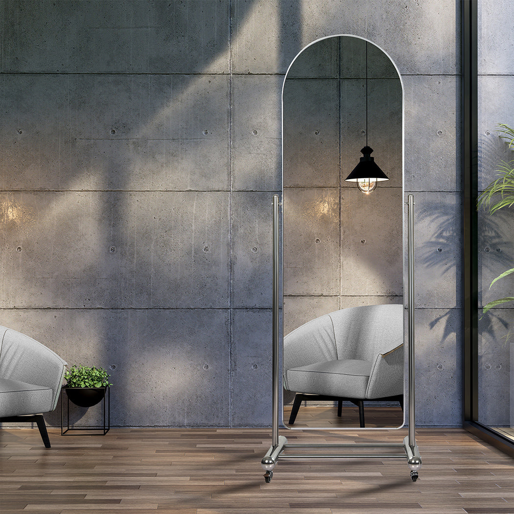 Yezi 165CM Movable Arch Full Length Mirror Big Bedding Australia