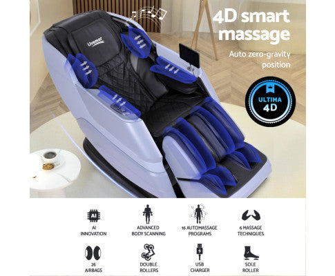 4D Massage Chair Electric Recliner Home Massager Miraj Livemor