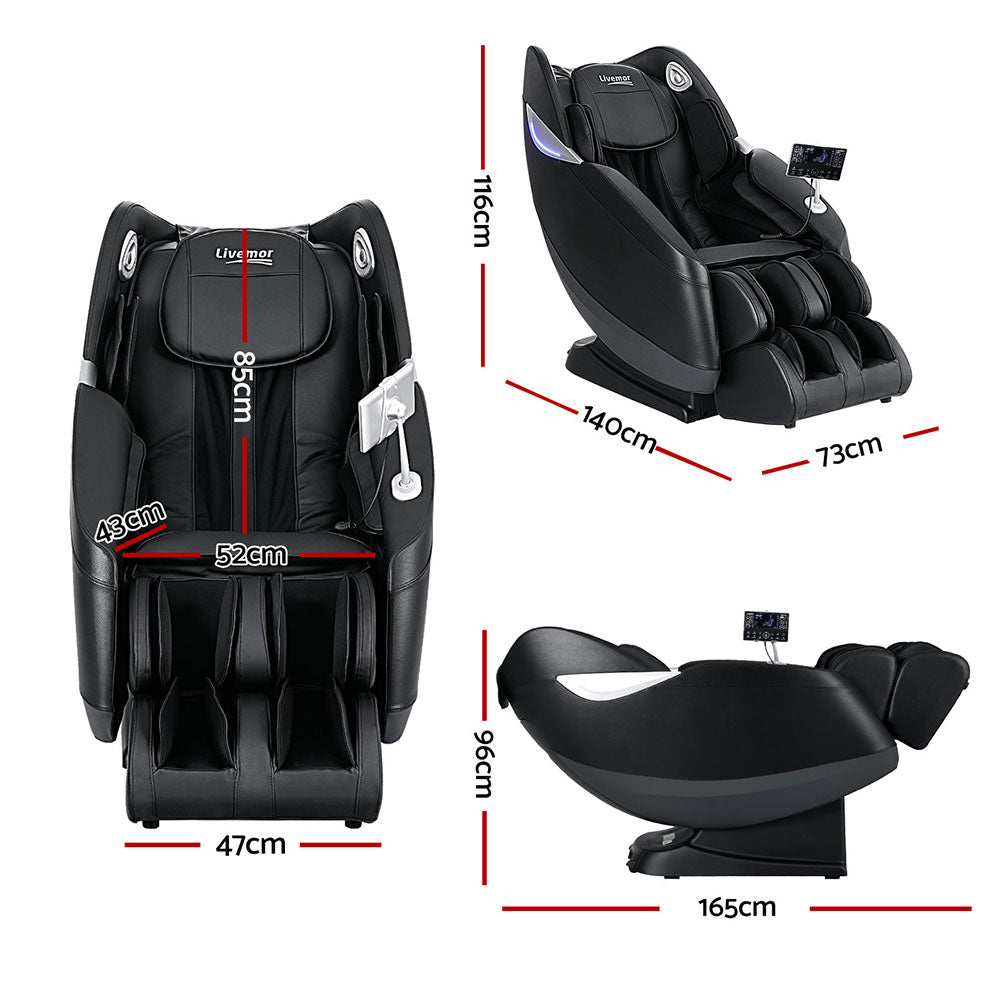 Livemor Massage Chair Electric Recliner Home 3D Massager Flynn Big Bedding Australia