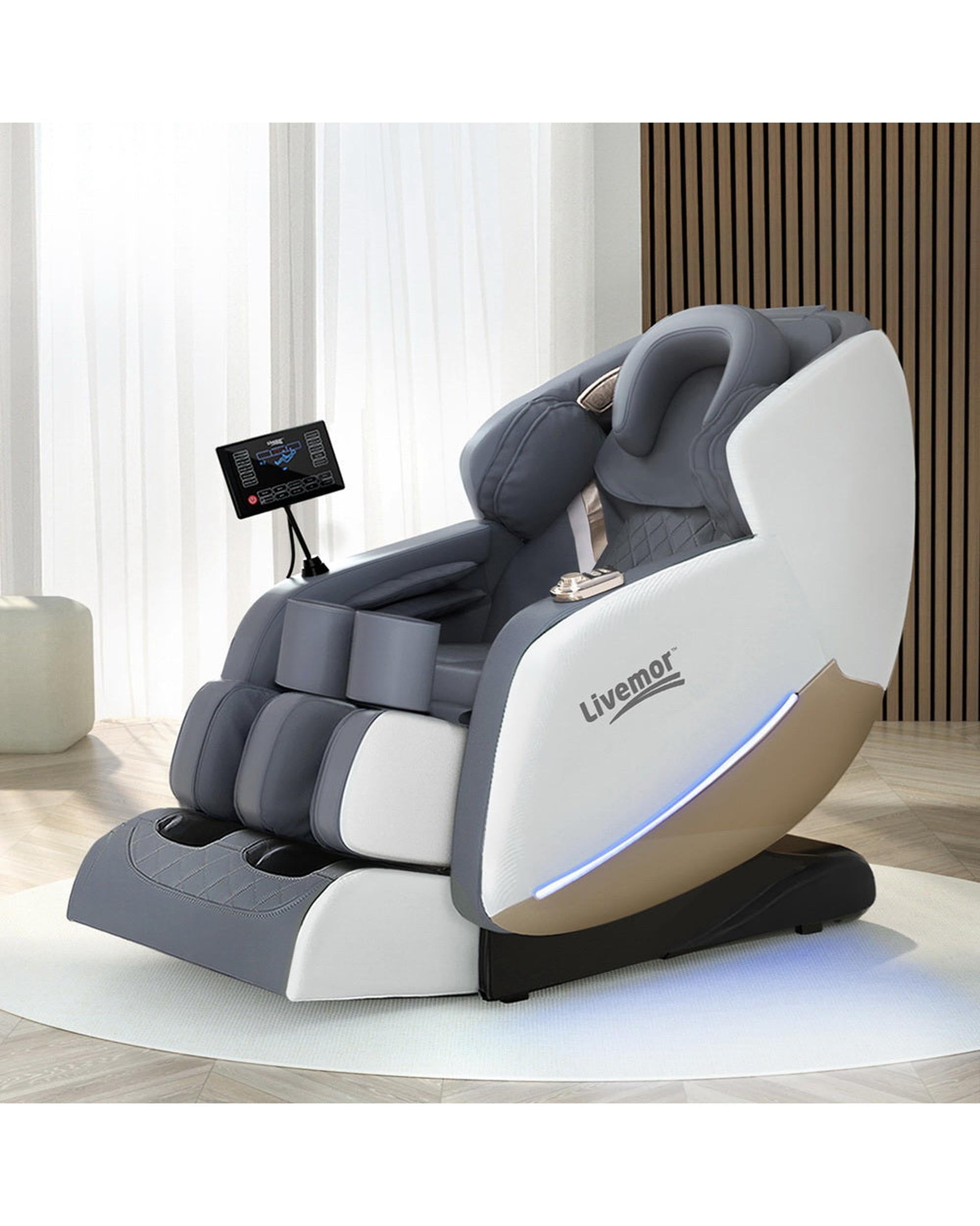 Livemor Massage Chair Electric Recliner Home Massager Beryl Big Bedding Australia