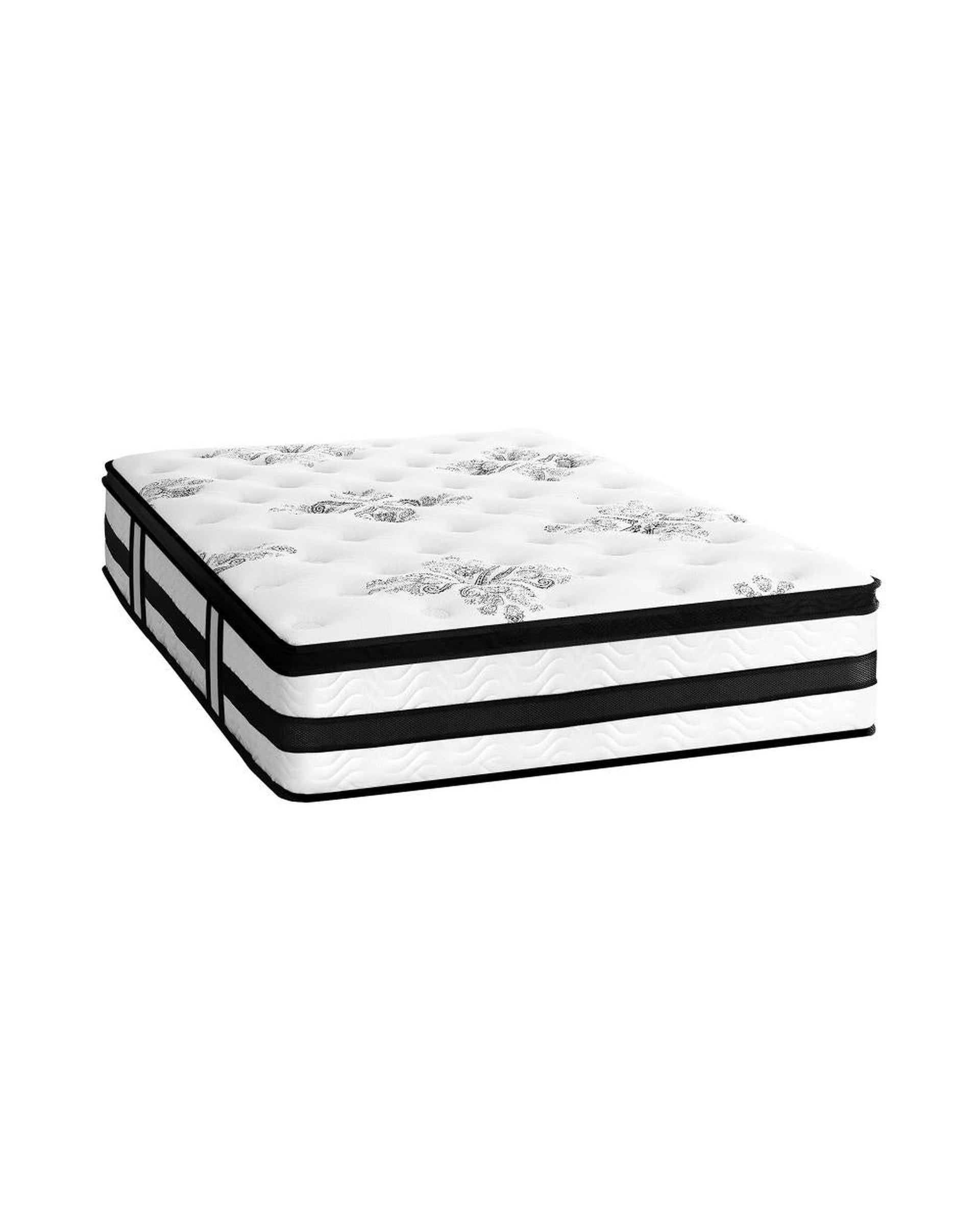 Mattress Cool Gel Bed Medium Firm Mattress with Pocket Spring 34cm Thickness Bedra