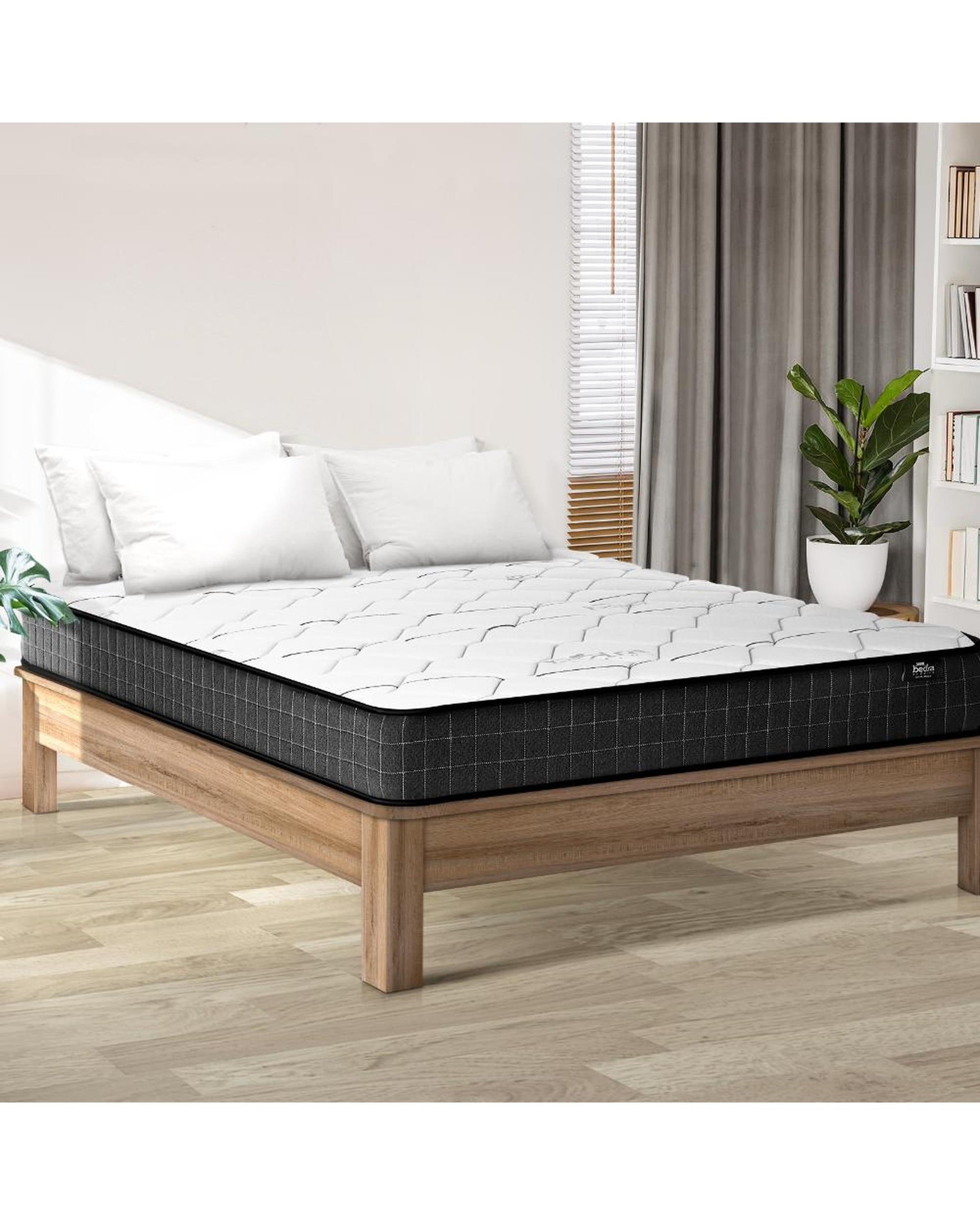16cm Queen Mattress Bonnell Spring Medium Firm Bedra