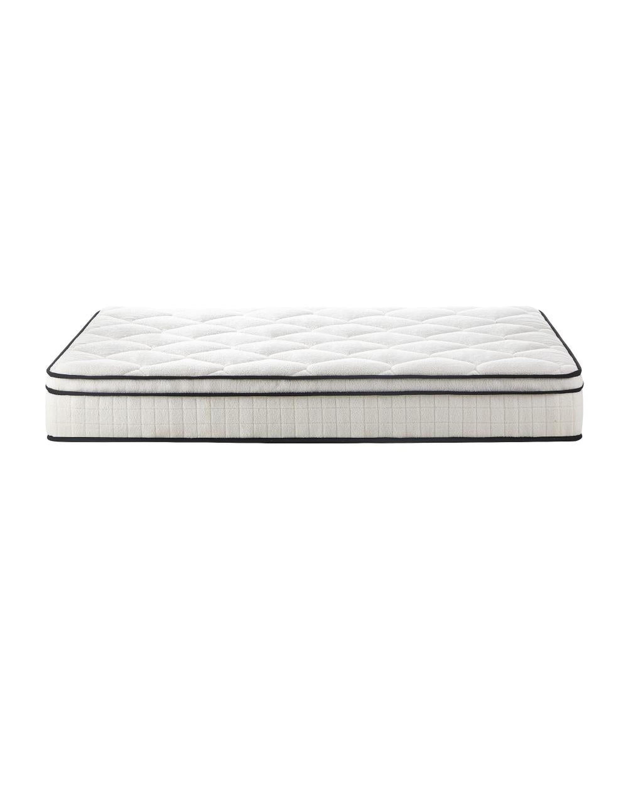 CARL Boucle Mattress Bed Pocket Spring Memory Foam Euro Top Medium Firm Bedra