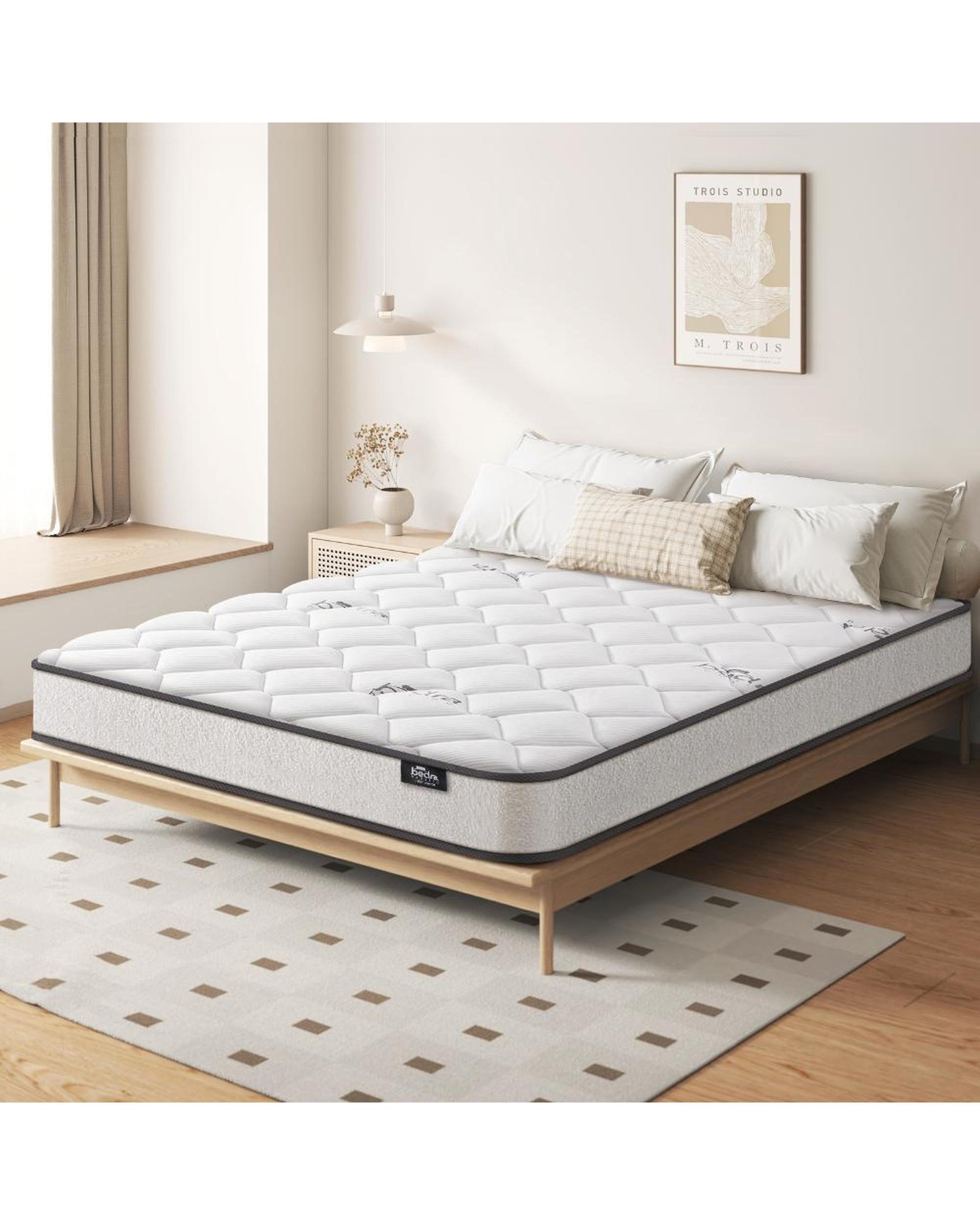 BUDGET Mattress Boucle Bonnell Spring 16cm Bedra