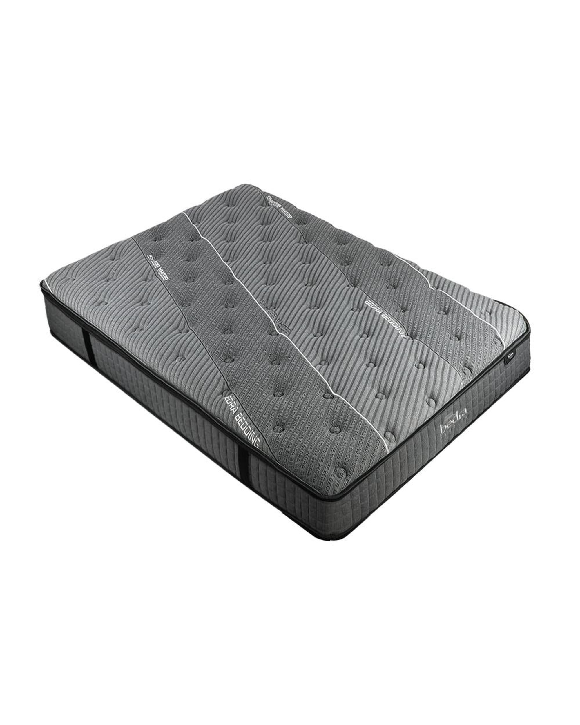 Mattress Breathable Spring Mattress Euro Top Natural Latex Foam 34cm Bedra