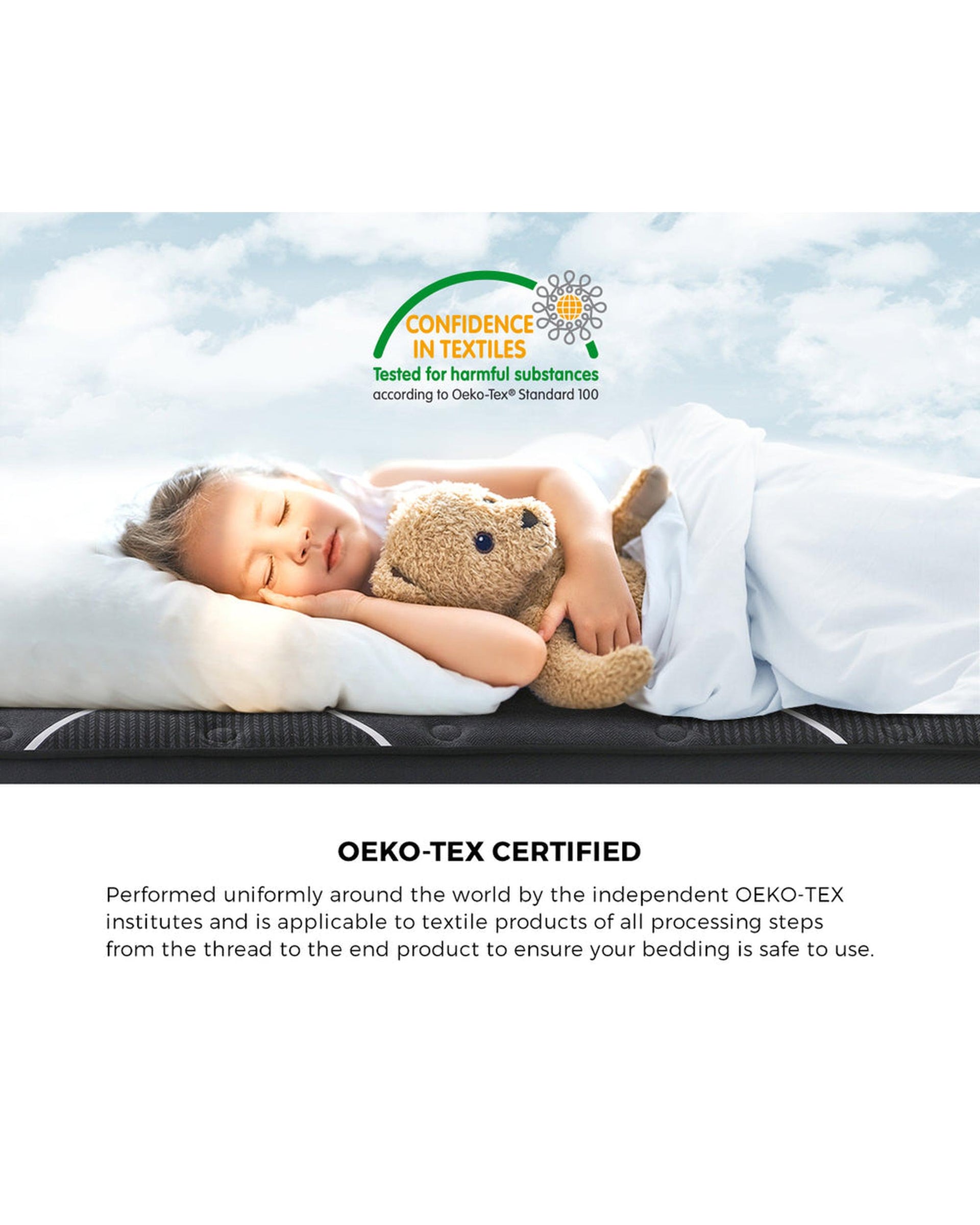 Firm Mattress Luxury Foam Pocket Spring 30cm Bedra