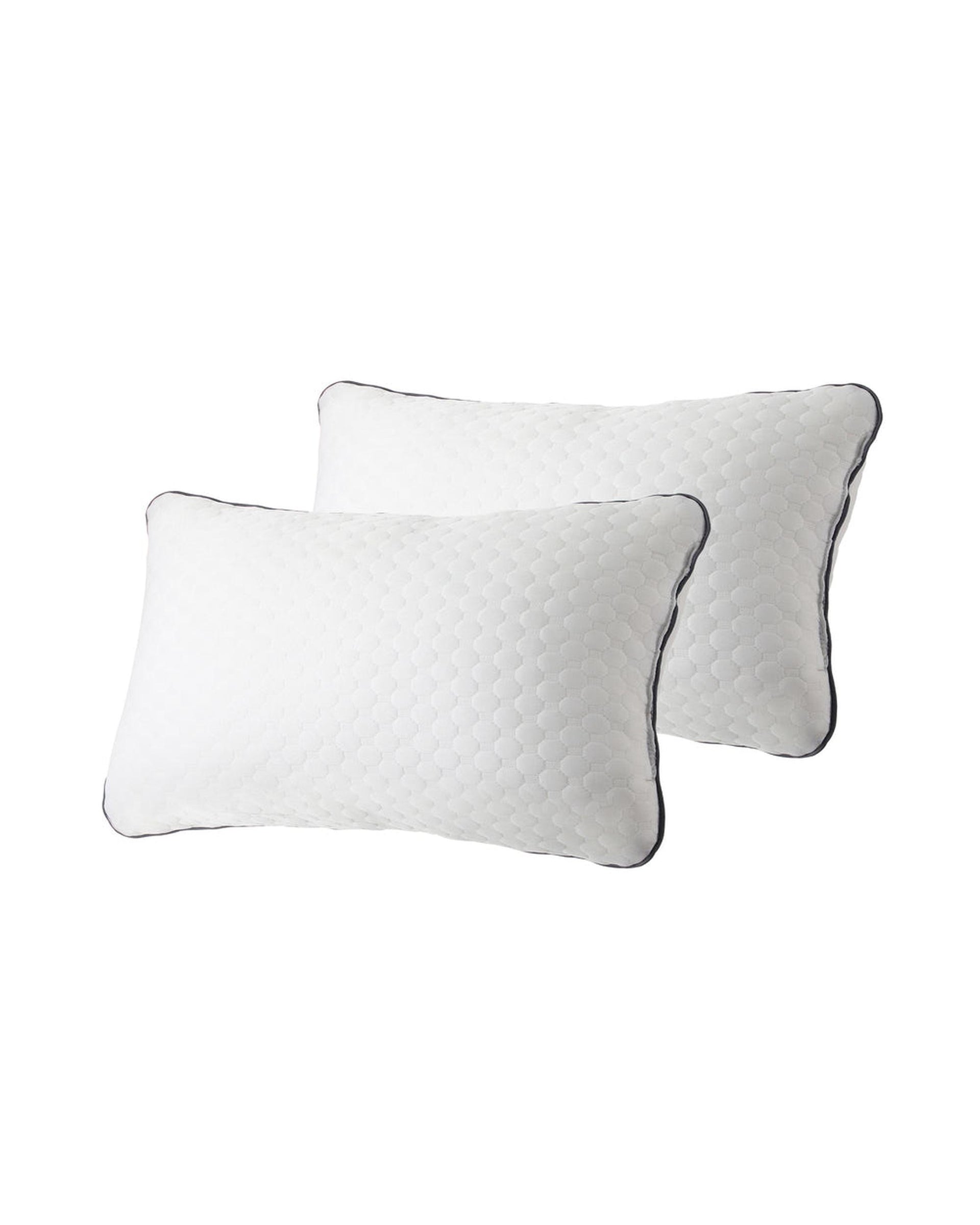 HILLS Mattress Cool Gel Foam Pocket Spring 34CM with Pillows Bedra