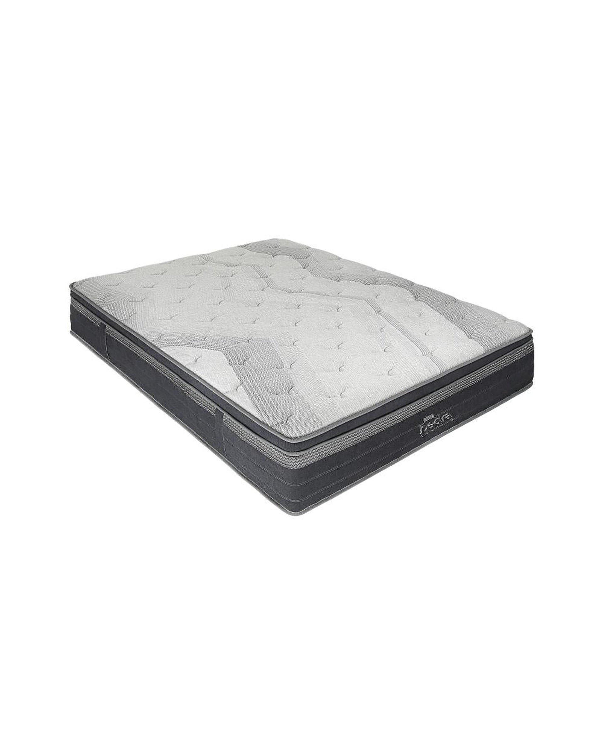 Mattress Breathable Spring Euro Top Natural Latex Foam 36cm 7 zone Bedra