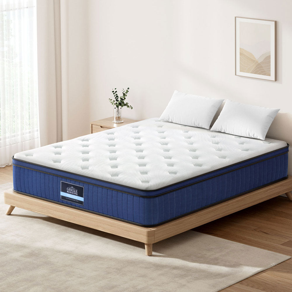 7 Zone Euro Top Pocket Spring Cool Gel Memory Foam 34cm