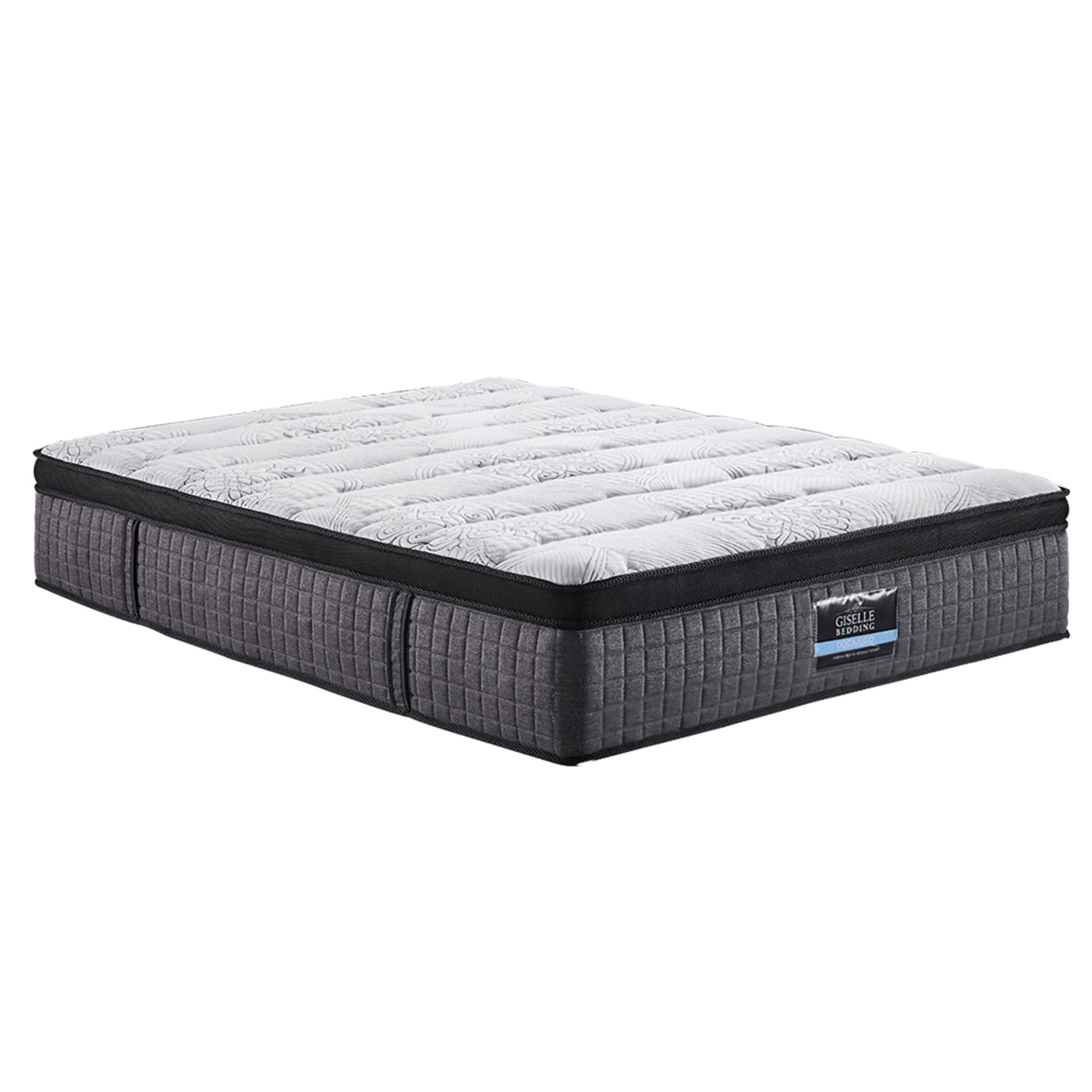 9 Zone Pocket Spring Latex Foam Medium Firm 34cm Mattress