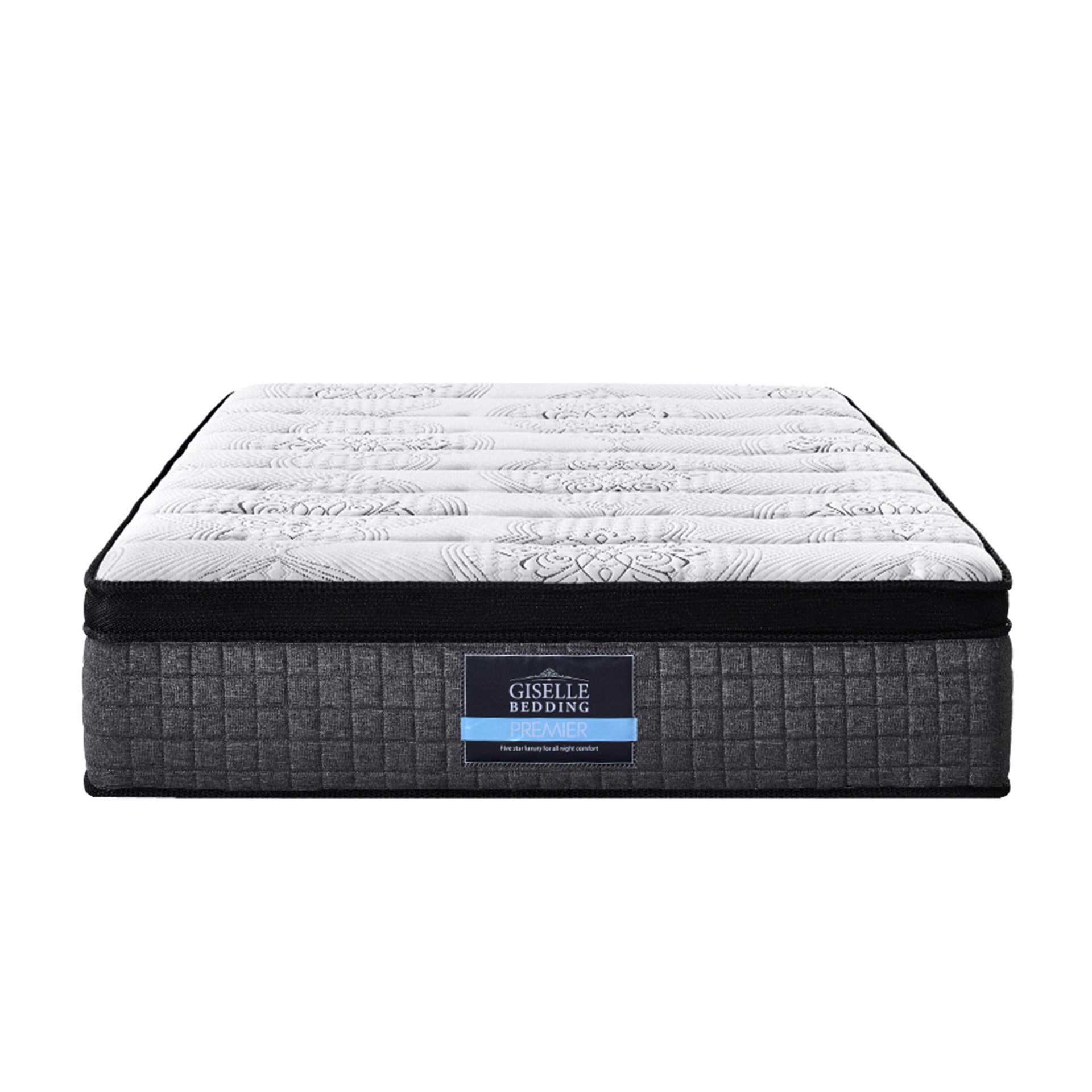 9 Zone Pocket Spring Latex Foam Medium Firm 34cm Mattress