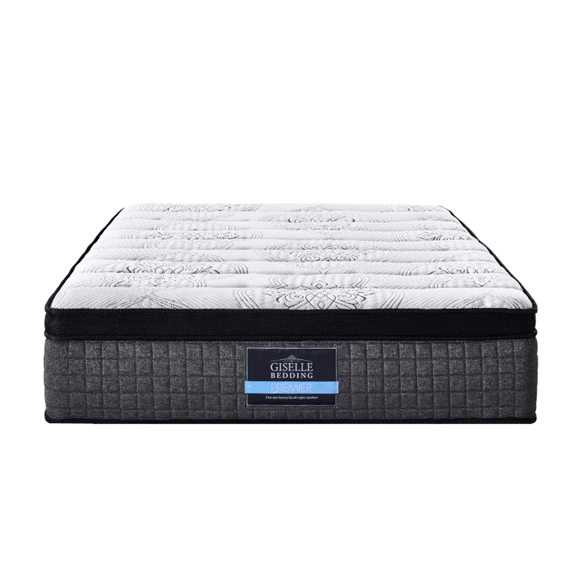 9 Zone Pocket Spring Latex Foam Medium Firm 34cm Mattress