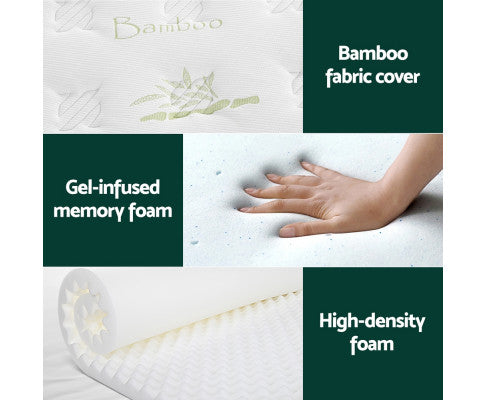 ALEX Mattress Cool Gel Foam 30cm Giselle