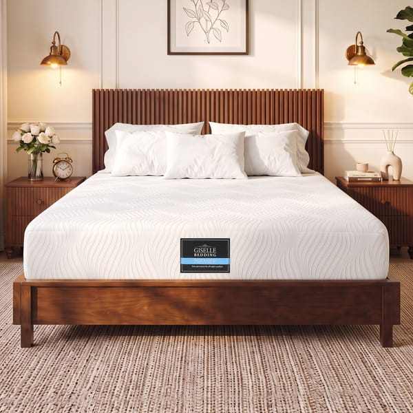 Giselle Bedding 25cm Hybrid Mattress Soft Knitted Fabric Edge Support Gel Foam