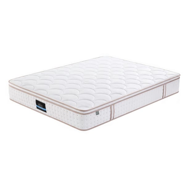 Giselle Bedding 30Cm Spring Mattress Tencel Cover 5-Zone Firm Back Support