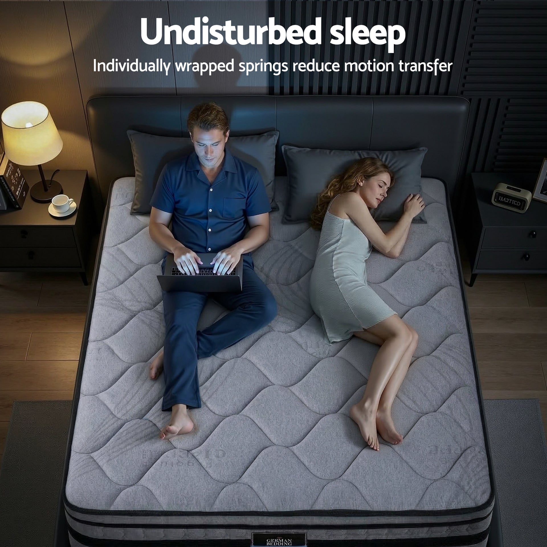 34cm Mattress Hybrid, Pocket Spring Bed Mattress