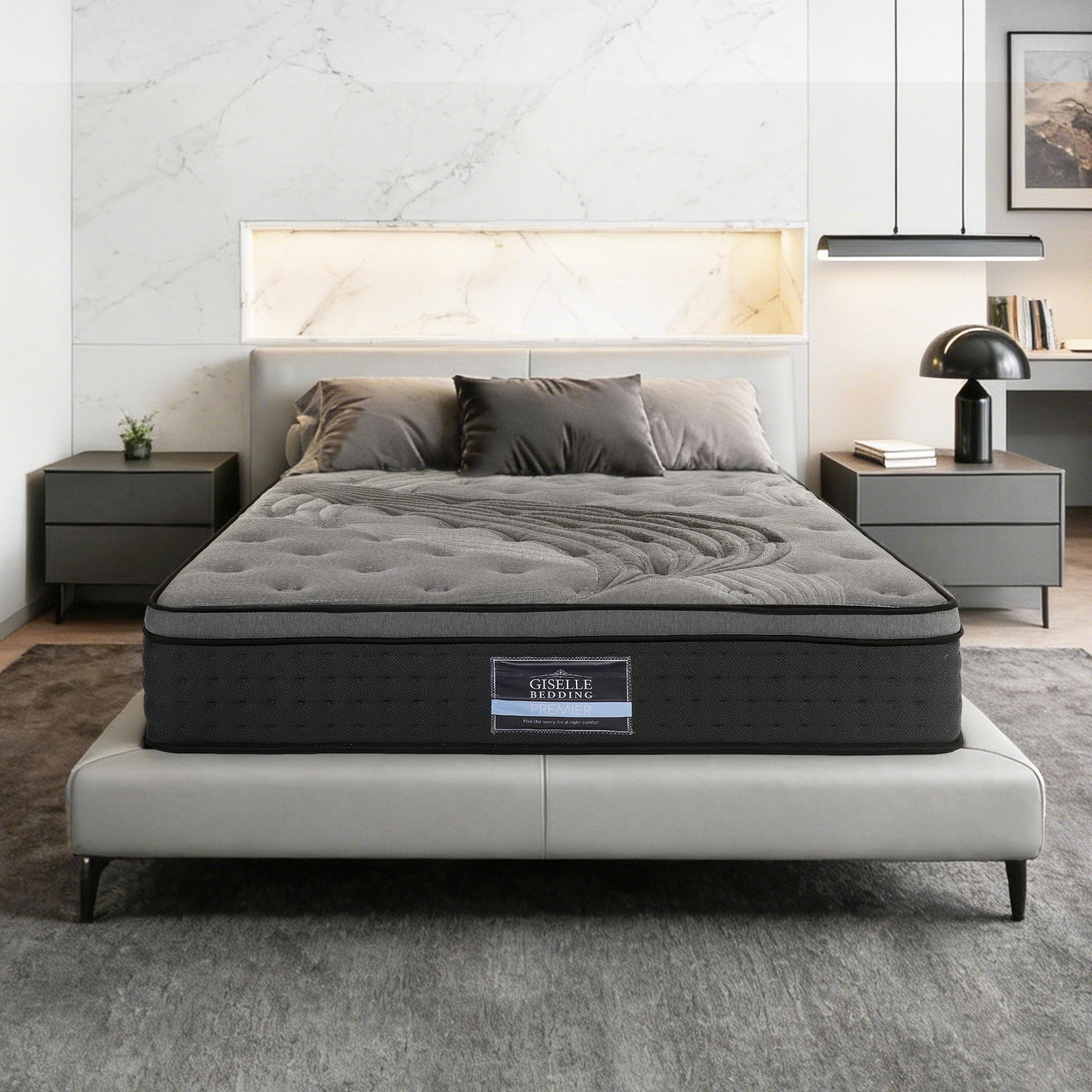 Alanya Medium 34cm Thick Mattress - 5 Zone Pocket Spring