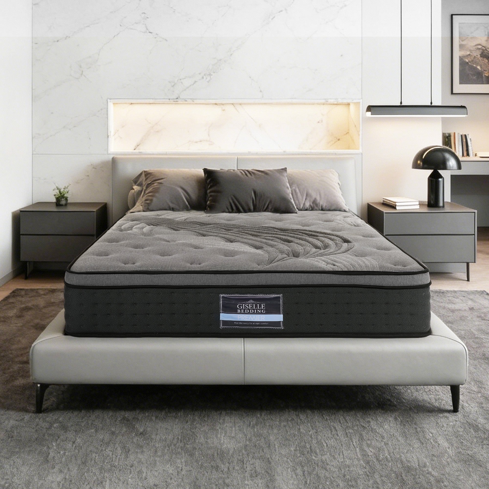 Alanya Medium 34cm Thick Mattress - 5 Zone Pocket Spring