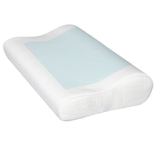 Set of 2 Cool Gel Memory Foam Pillows