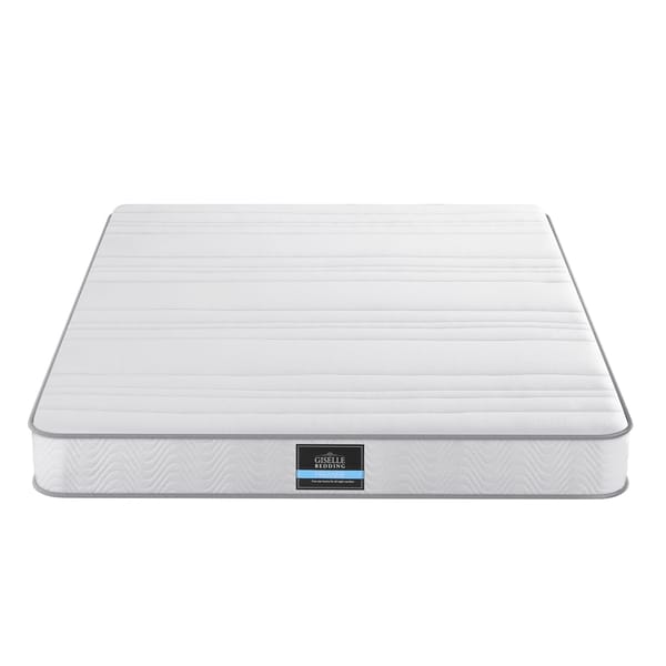 Mattress 20cm with Reinforced Edge Support Egg-Crate Foam