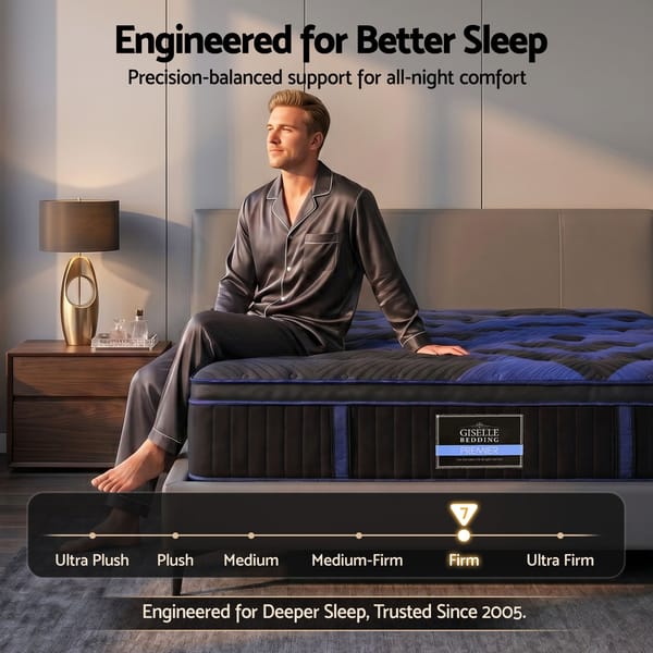 Hybrid Mattress with Cooling Gel Memory Foam and Edge Support