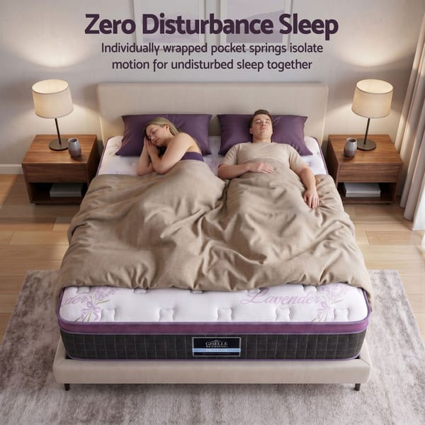 Euro Top Mattress Firm Pocket Spring Edge Support