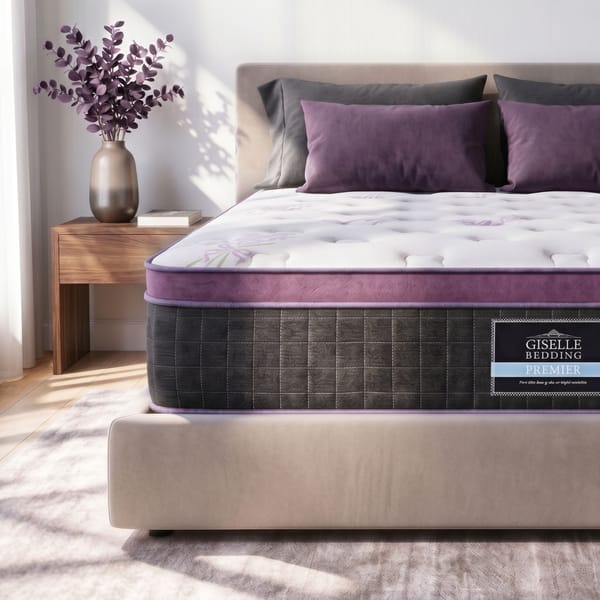Euro Top Mattress Firm Pocket Spring Edge Support