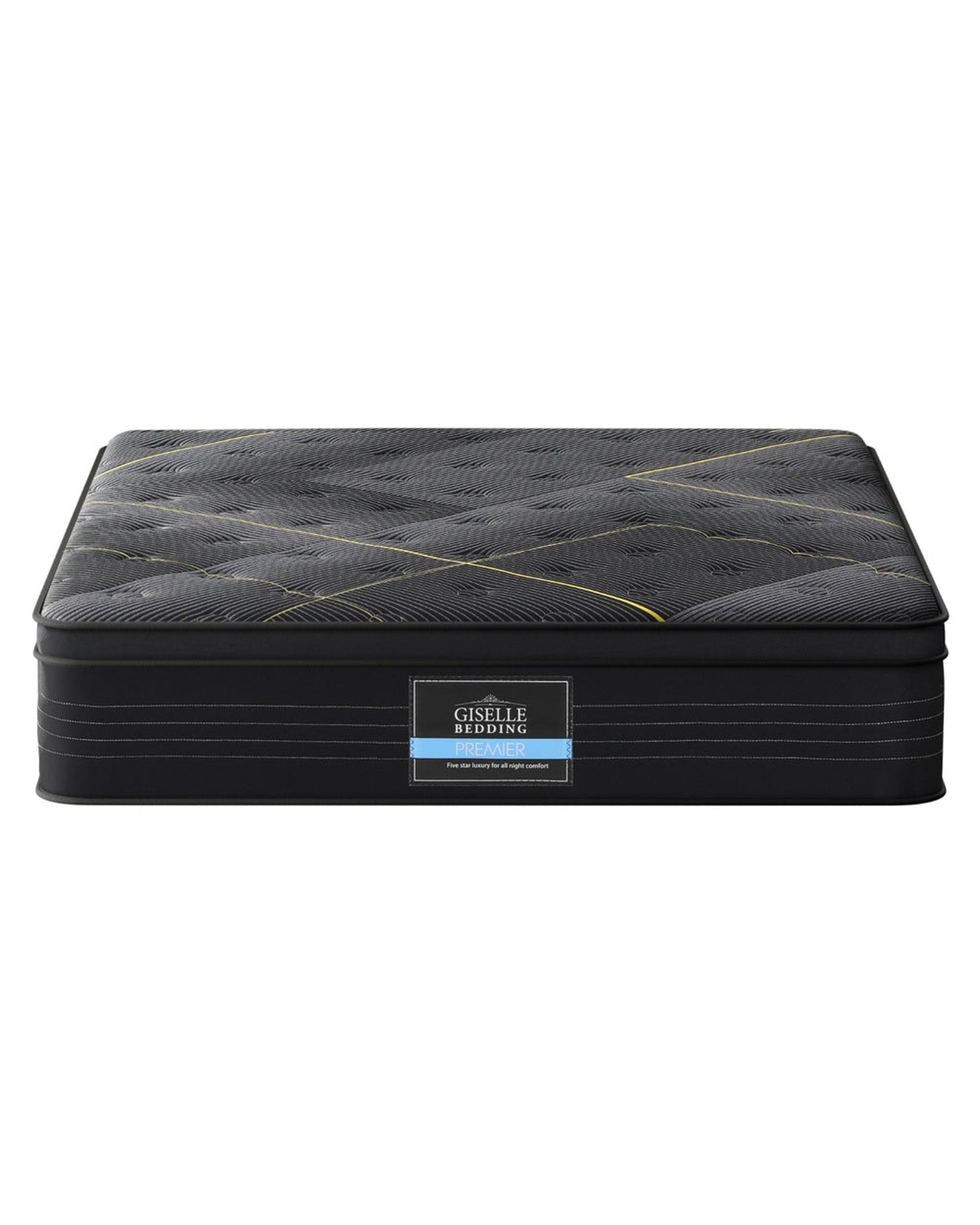 LIONEL 35cm Mattress Queen Bed Bamboo Pocket Firm Foam Giselle