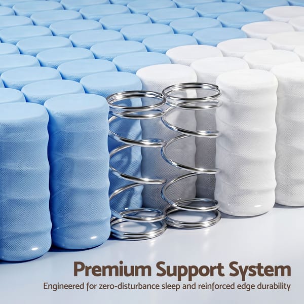Mattress Pocket Spring for Bedroom or Guest Room - Firm