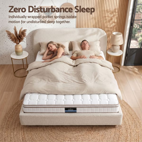 Mattress Pocket Spring for Bedroom or Guest Room - Firm
