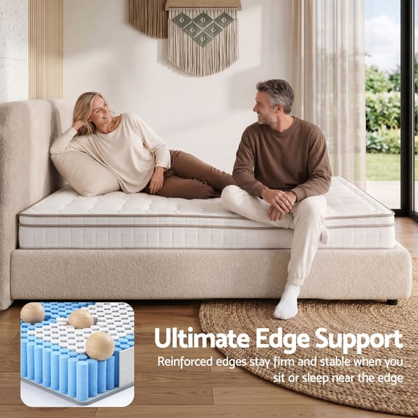 Mattress Pocket Spring for Bedroom or Guest Room - Firm