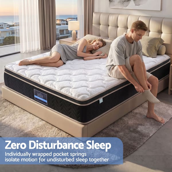 35cm Mattress Firm with Copper Memory Foam and Edge Support