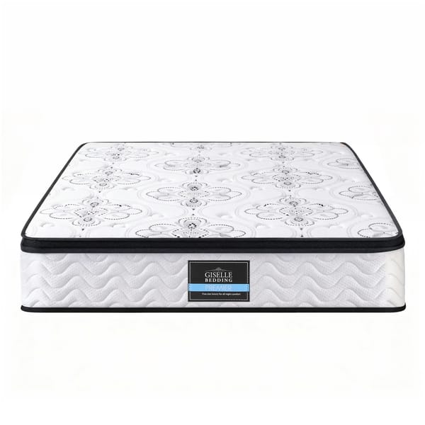 Mattress 30cm Pocket Spring Euro Top Medium Firm Foam