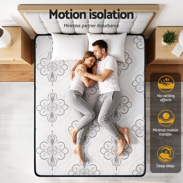 Mattress 30cm Pocket Spring Euro Top Medium Firm Foam
