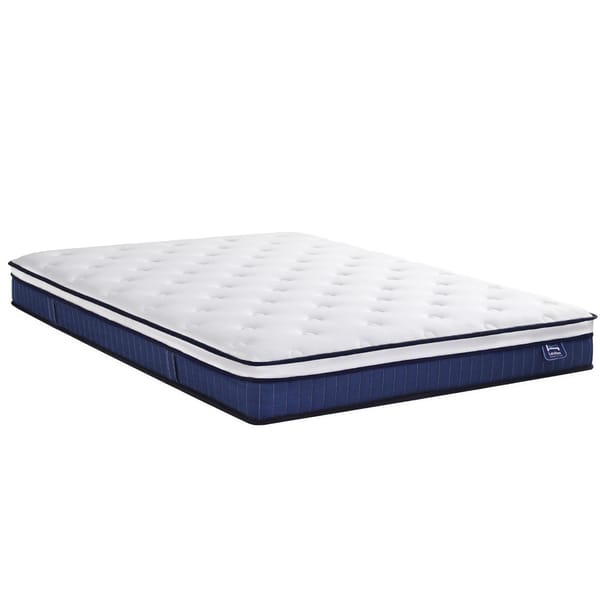 Levitex 23CM With Pocket Spring & Cooling Gel Foam, Medium-Firm Full-Body Support, Mattresses In A Box