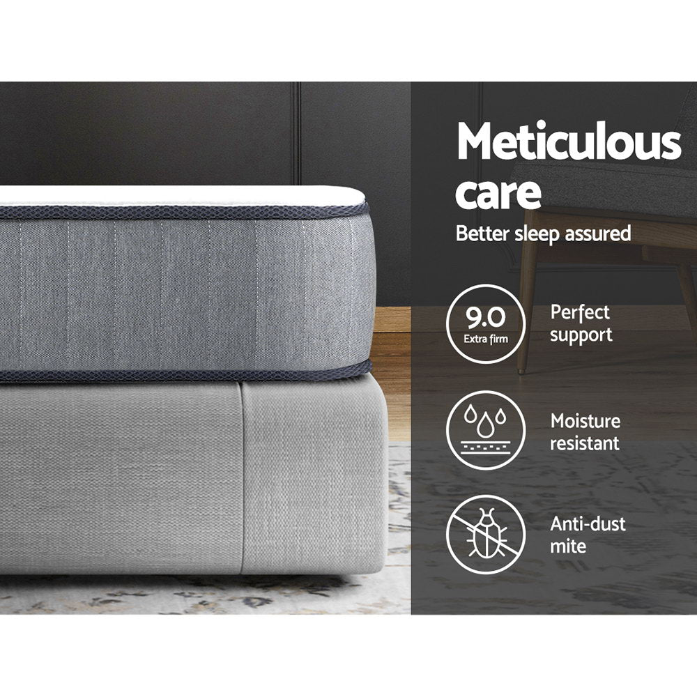 Mattress Extra Firm Pocket Spring Foam Super Firm